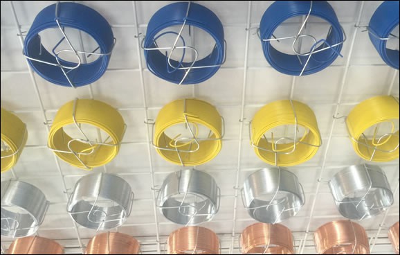 PVC bevonatú horganyzott vashuzal